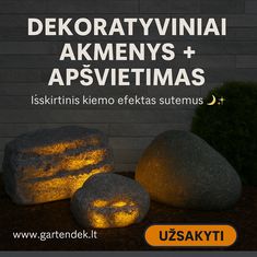 Akmens imitacijos dangčiai S-03