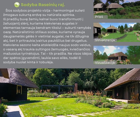 Apželdinimo projektai, konsultacijos, apželdinimo darbai