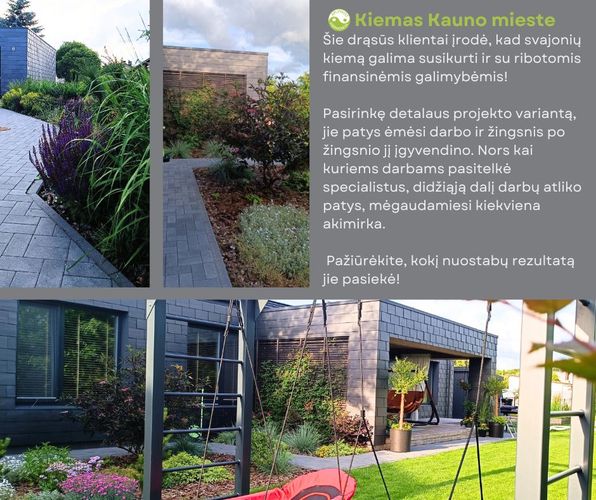 Apželdinimo projektai, konsultacijos, apželdinimo darbai